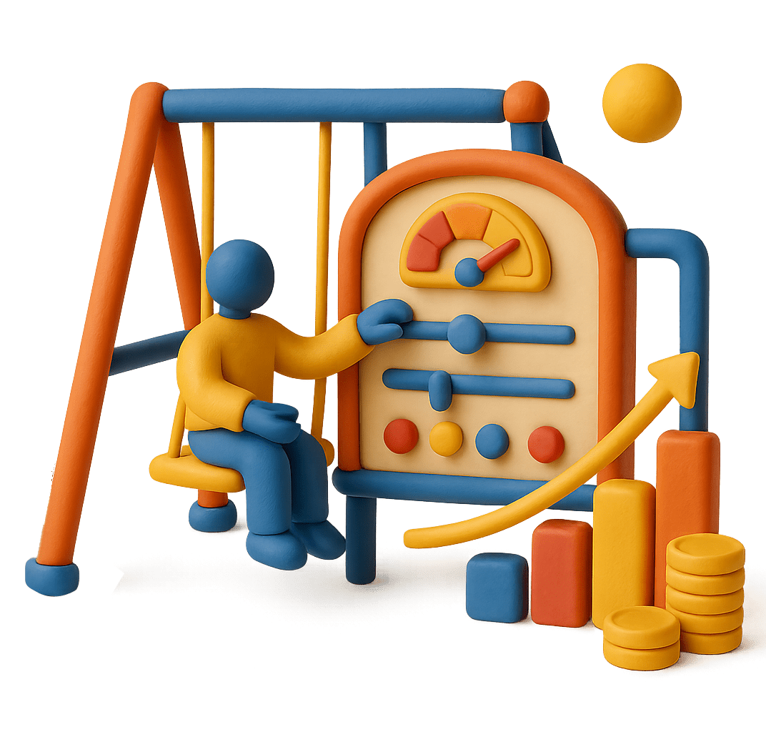 Profit Playground concept illustration